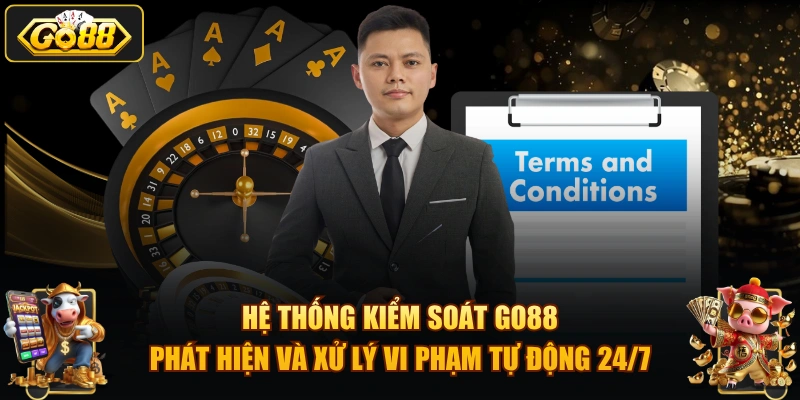 Điều khoản điều kiện GO88 – Quy định sử dụng 2026 Hệ thống kiểm soát GO88 – phát hiện và xử lý vi phạm tự động 24/7.
