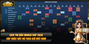 lịch thi đấu World Cup 2026