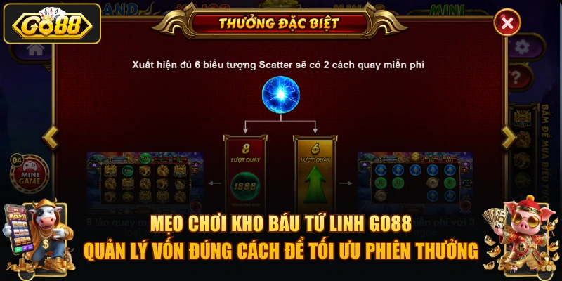 Kho Báu Tứ Linh GO88 – Hướng dẫn chơi và mẹo thắng 2026 Mẹo chơi Kho Báu Tứ Linh GO88 – quản lý vốn đúng cách để tối ưu phiên thưởng.